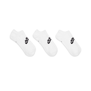 NIKE EVERYDAY ESSENTIAL NO SHOW 3PACK SOCKS - WHITE