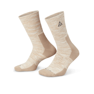 ACG EVERYDAY CUSHIONED CREW SOCKS- LIGHT BONE/ KHAKI