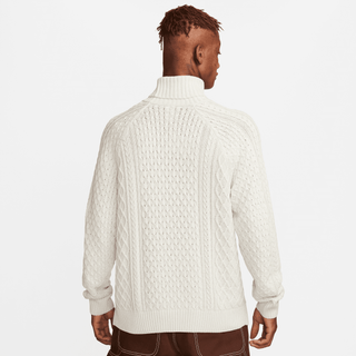 CABLE KNIT TURTLENECK - LIGHT BONE