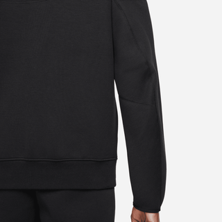 TECH FLEECE FULL-ZIP HOODIE - BLACK