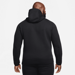 TECH FLEECE FULL-ZIP HOODIE - BLACK