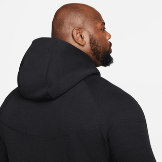 TECH FLEECE FULL-ZIP HOODIE - BLACK