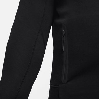 TECH FLEECE FULL-ZIP HOODIE - BLACK