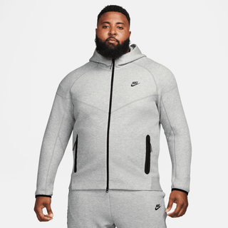 TECH FLEECE FULL-ZIP HOODIE - GRAPHITE