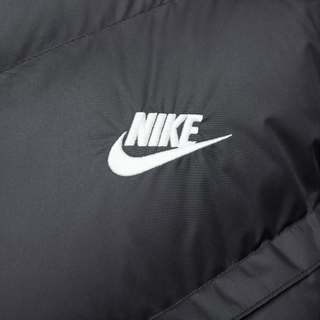 NIKE WINDRUNNER PRIMALOFT HOODED PUFFER JACKET- BLACK