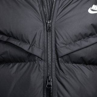 NIKE WINDRUNNER PRIMALOFT HOODED PUFFER JACKET- BLACK