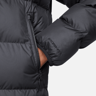 NIKE WINDRUNNER PRIMALOFT HOODED PUFFER JACKET- BLACK