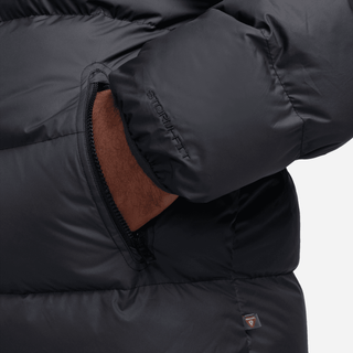 NIKE WINDRUNNER PRIMALOFT HOODED PUFFER JACKET- BLACK