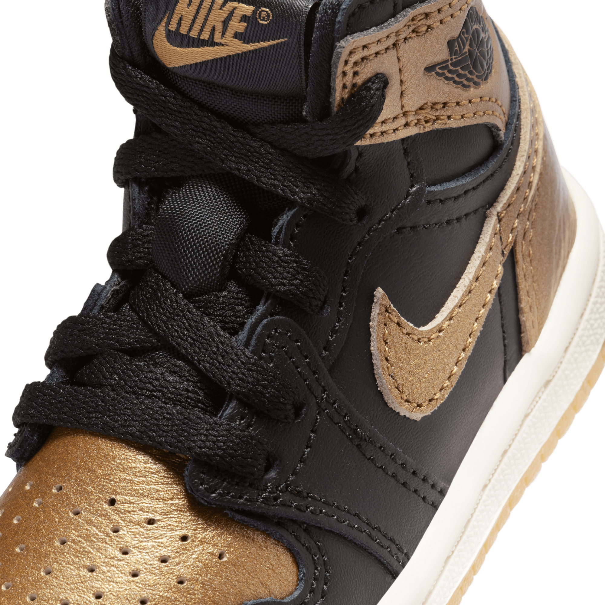 JORDAN 1 RETRO HIGH OG (TD) "BLACK / METALLIC GOLD"