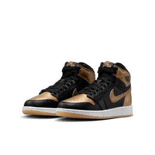 AIR JORDAN 1 RETRO HIGH OG (GS) "BLACK / METALLIC GOLD"