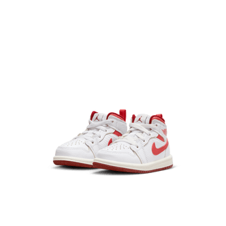 JORDAN 1 MID SE (TD) - WHITE / DUNE RED