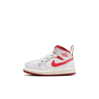 JORDAN 1 MID SE (TD) - WHITE / DUNE RED