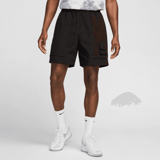 NIKE LIFE DRAWSTRING CAMP SHORTS- BLACK