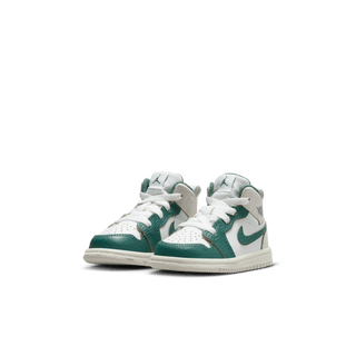 JORDAN 1 MID SE (TD) - WHITE / OXIDIZED GREEN