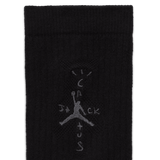 TRAVIS SCOTT X AIR JORDAN SOCKS - BLACK / DARK SMOKE GREY