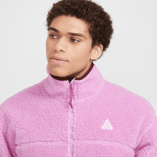 NIKE ACG "CANWELL GLACIER" WINDPROOF JACKET- BEYOND PINK/ BURGUNDY CRUSH