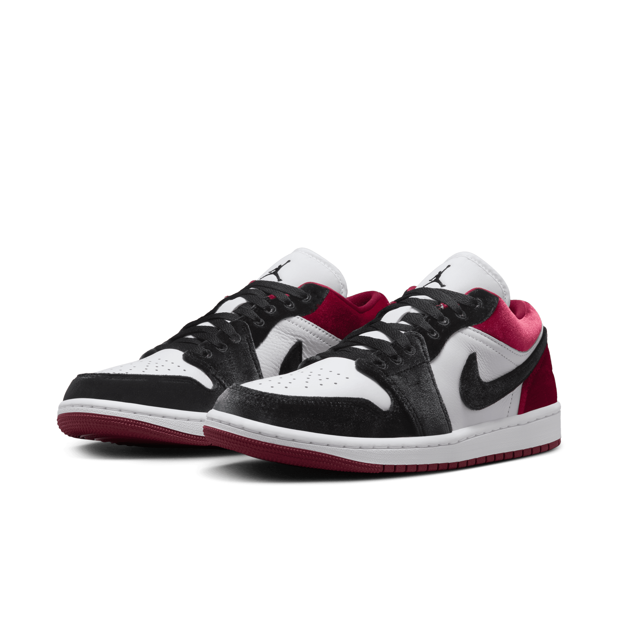 WMNS AIR JORDAN 1 LOW SE "VELVET BLACK TOE"