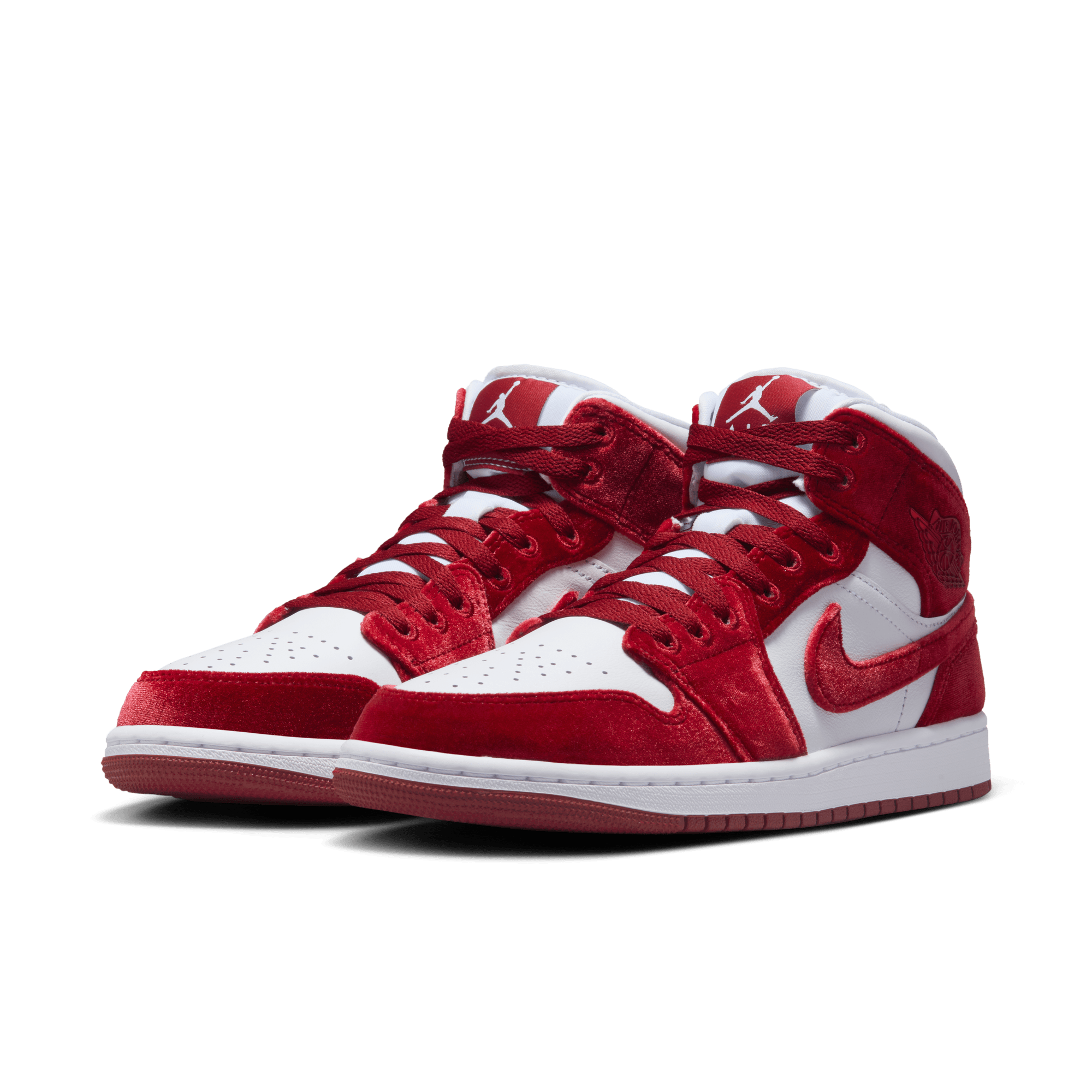 WMNS AIR JORDAN 1 MID SE "RED VELVET"