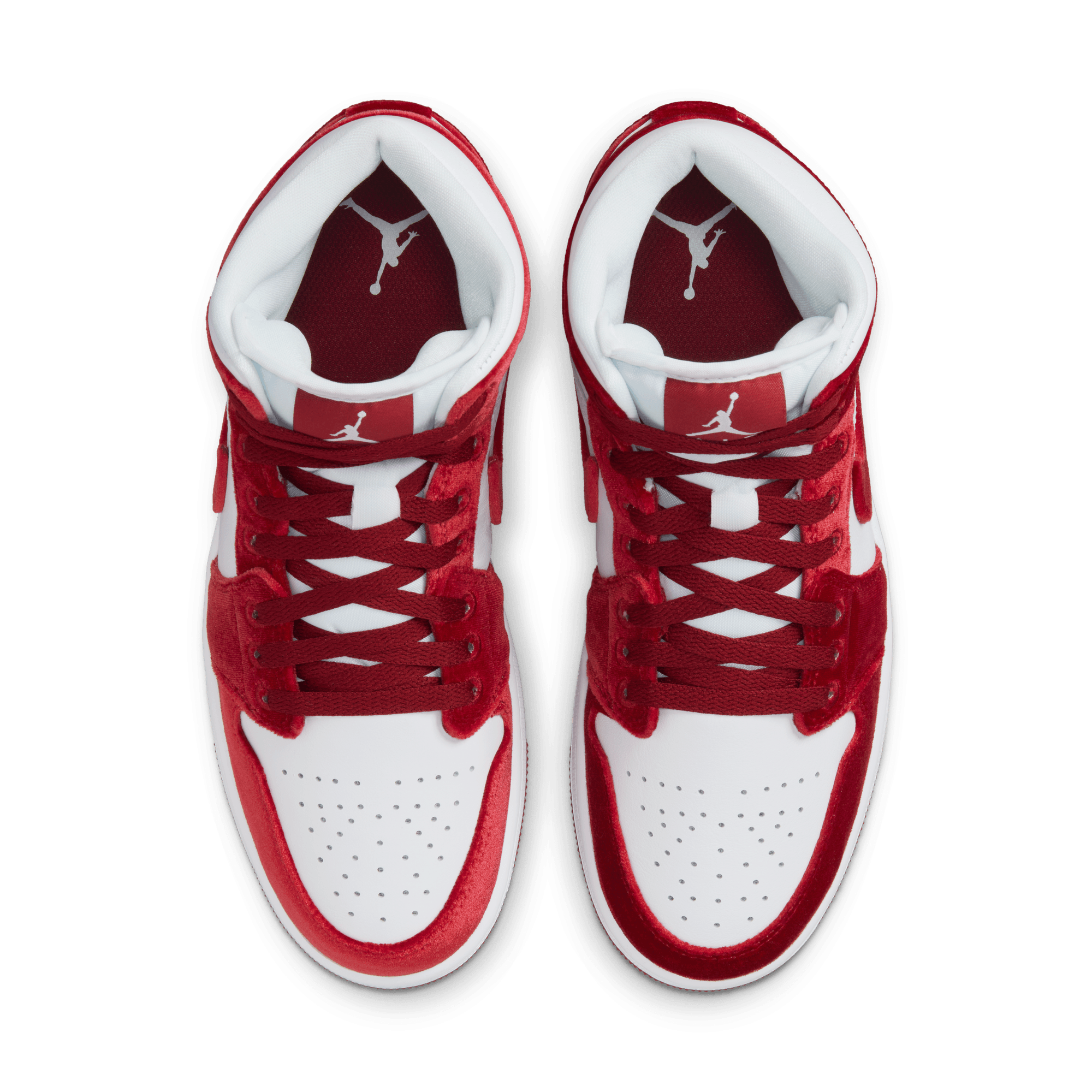 WMNS AIR JORDAN 1 MID SE "RED VELVET"