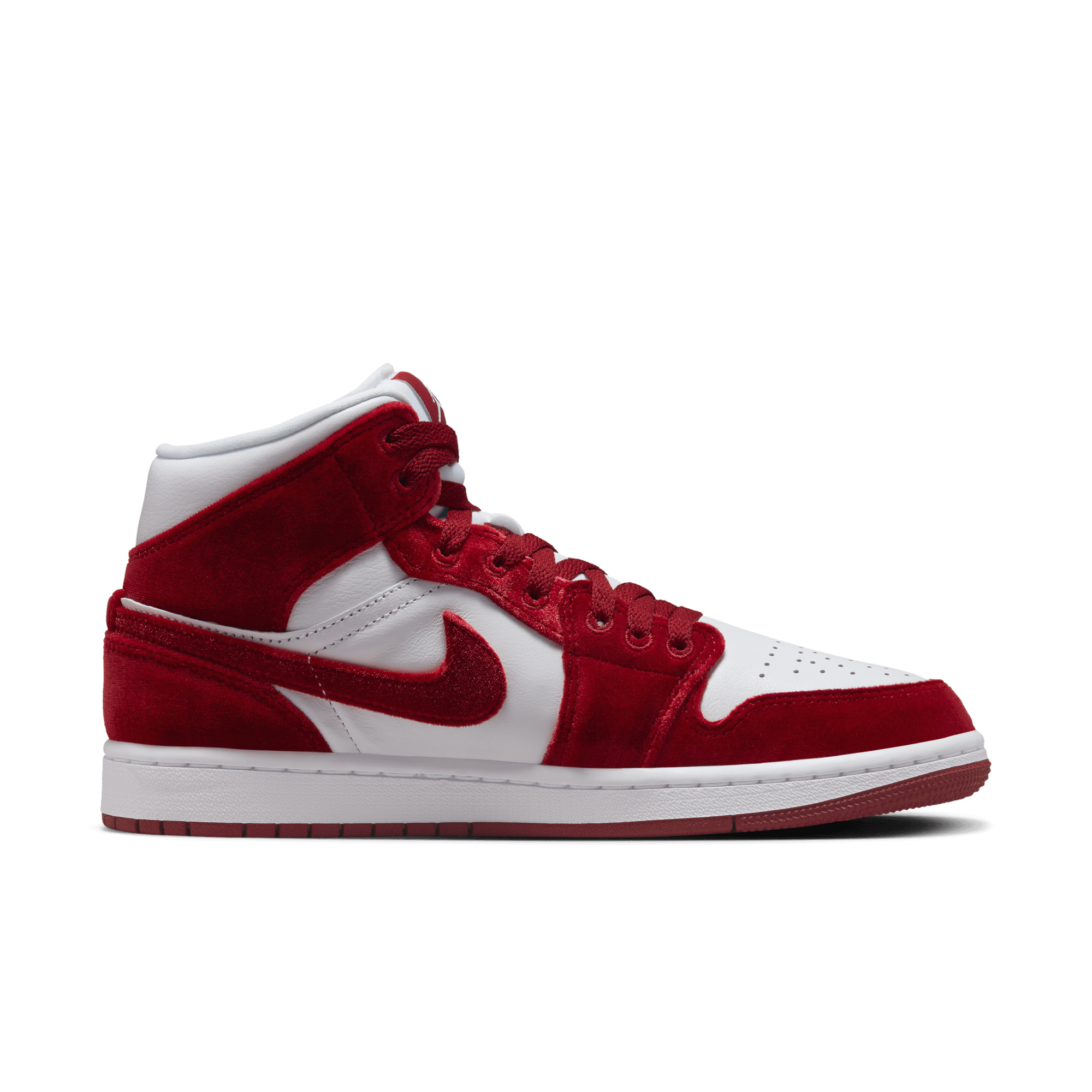 WMNS AIR JORDAN 1 MID SE "RED VELVET"