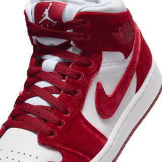 WMNS AIR JORDAN 1 MID SE "RED VELVET"