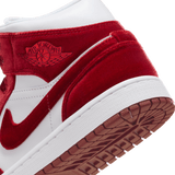 WMNS AIR JORDAN 1 MID SE "RED VELVET"