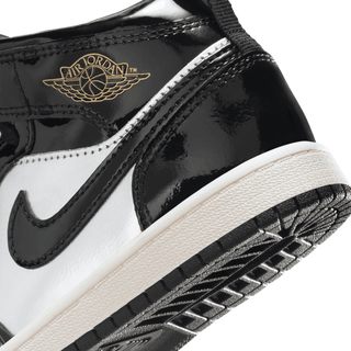 JORDAN 1 MID SE (PS) - BLACK / METALLIC SILVER / METALLIC GOLD