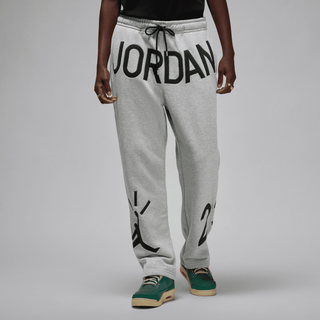 NINA CHANEL ABNEY X JORDAN FLEECE PANTS - DARK HEATHER GREY