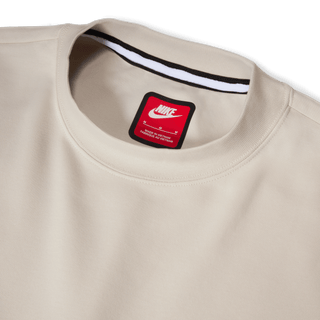 NIKE TECH SS FLEECE TEE- LIGHT OREWOOD BROWN