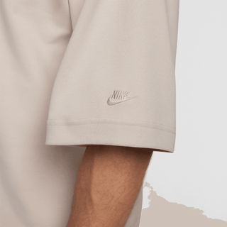 NIKE TECH SS FLEECE TEE- LIGHT OREWOOD BROWN