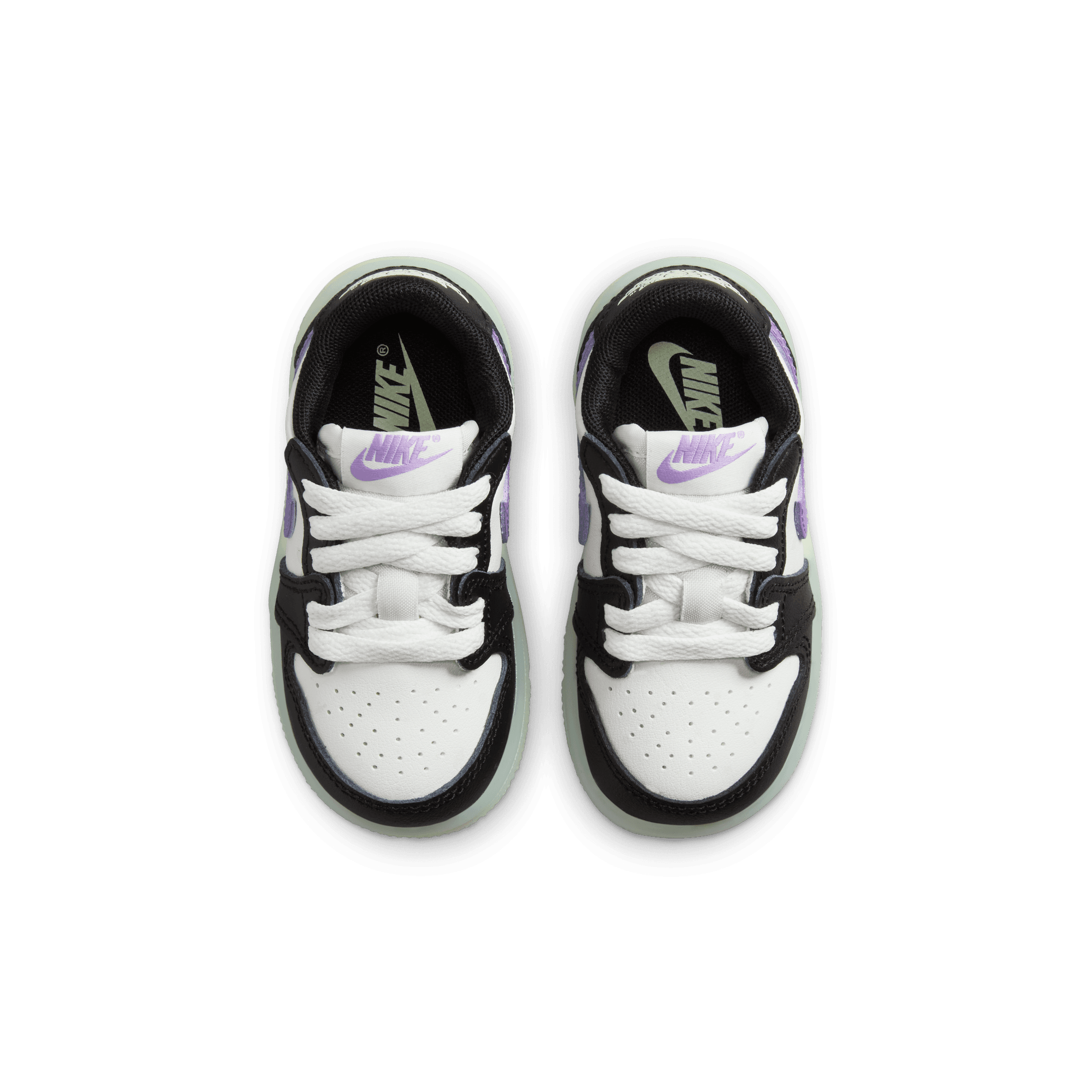 AIR JORDAN 1 RETRO LOW (TD) "BLACK RASPBERRY"