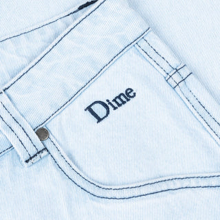 CLASSIC RELAXED DENIM PANTS - FADED BLUE