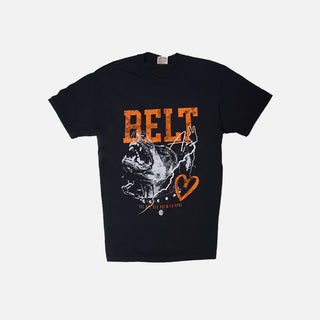 BELT 2 A$$ TEE - BLACK