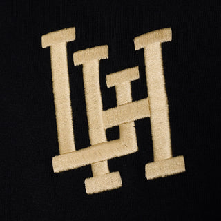 LH FUNDAMENTALS BY STANDARD ISSUE HOODIE - BLACK / TAN