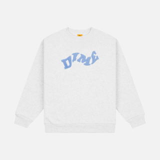 COLLEGE CREWNECK - ASH