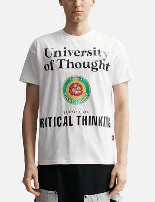 UNIVERSITY SS TEE - WHITE