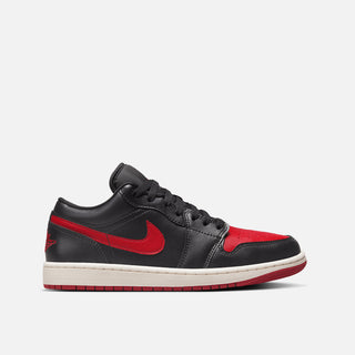 WMNS AIR JORDAN 1 LOW "BRED SAIL"