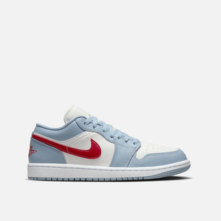 WMNS AIR JORDAN 1 LOW - WHISPER BLUE / DUNE RED