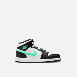 JORDAN 1 MID (PS) "GREEN GLOW"