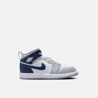 JORDAN 1 MID (PS) - WOLF GREY / MIDNIGHT NAVY