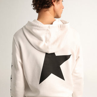 STAR ALIGHIERO HOODIE - WHITE