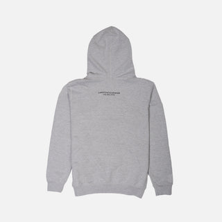 LH FUNDAMENTALS BY STANDARD ISSUE HOODIE - GREY / BLACK