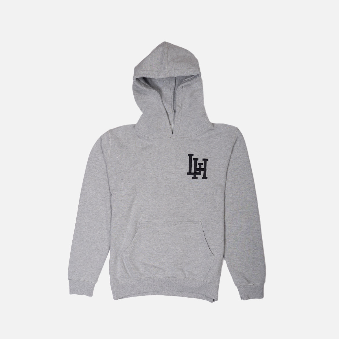 LH FUNDAMENTALS BY STANDARD ISSUE HOODIE - GREY / BLACK