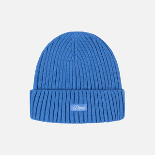 CURSIVE FOLD BEANIE - SKY BLUE