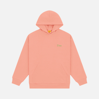 CLASSIC SMALL LOGO HOODIE - PINK CLAY