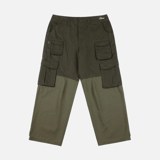 FISHING CARGO PANTS - OLIVE