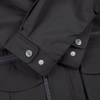 FISHING ZIP-OFF JACKET -  BLACK