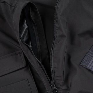 FISHING ZIP-OFF JACKET -  BLACK