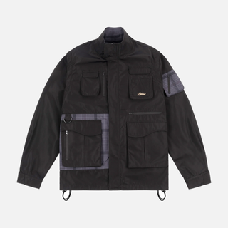 FISHING ZIP-OFF JACKET -  BLACK