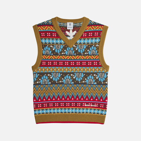 WALES BONNER X ADIDAS KNIT VEST - MULTICOLOR